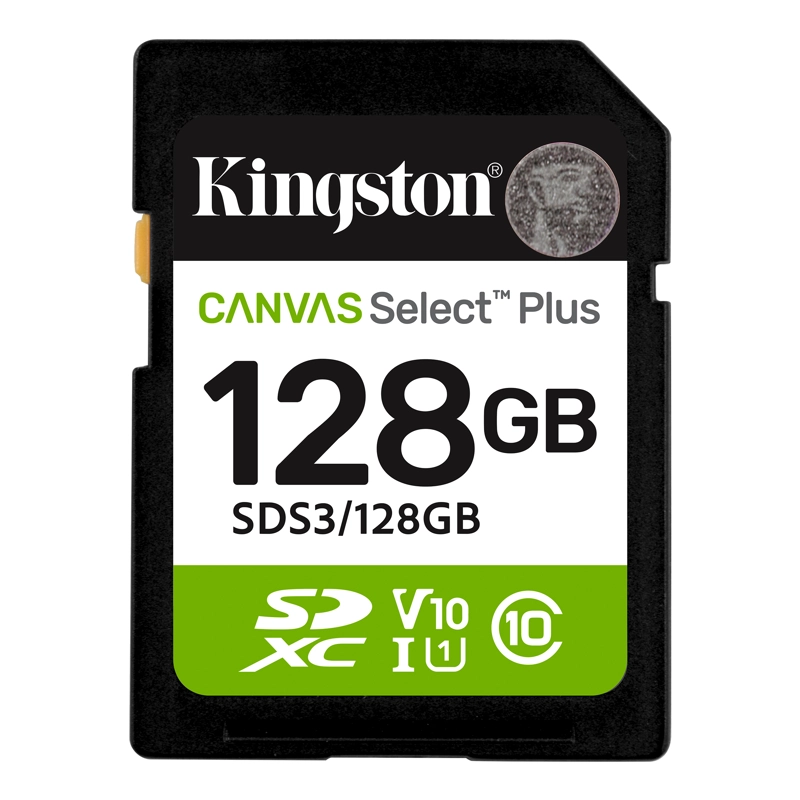 SDS3/128GB SDXC CANVAS SELECT PLUS GEN3 150MB/S - 2