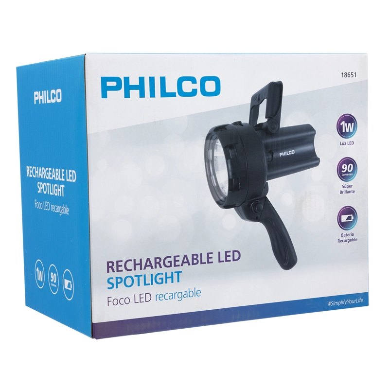 FOCO RECARGABLE 1 LED - 1