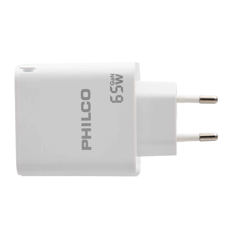 CARG. DE PARED SUPER RAPIDO 65W USB A Y TIPO C - 4