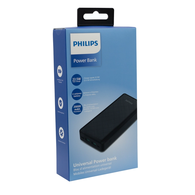 DLP8790HB/95 POWERBANK PHILIPS 20K MAH 22.5 FAST CHG USB-C - 4