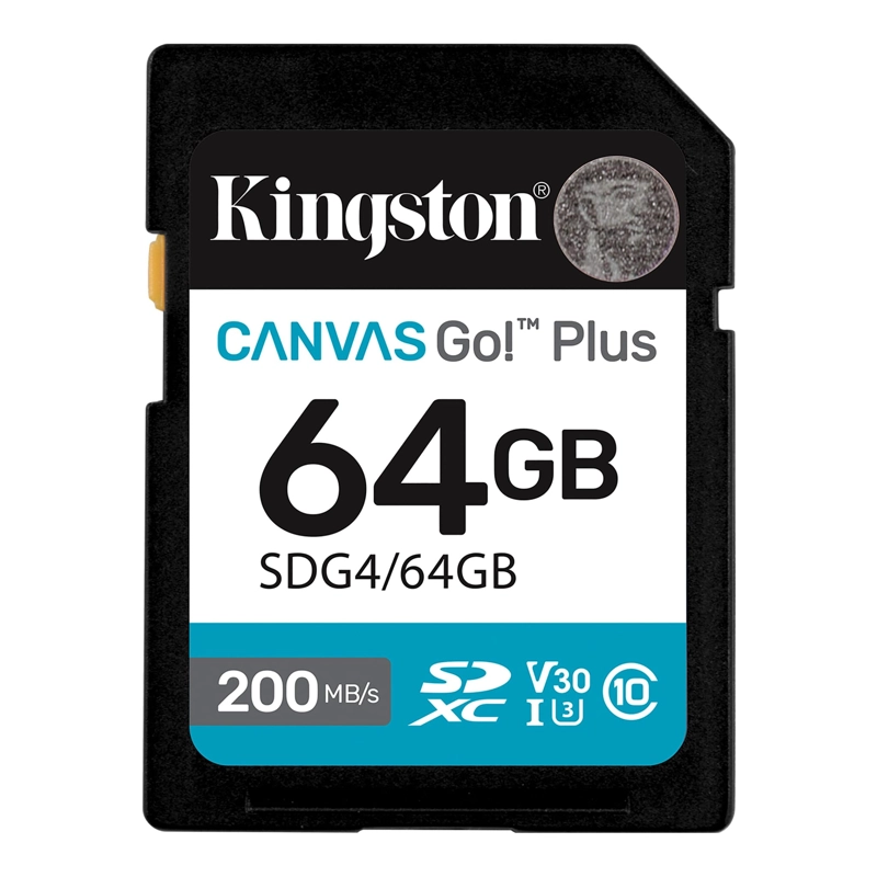 SDG4/64GB SDXC CANVAS GO PLUS GEN4 200MB/S C10 UHS-I U3 V30 - 3