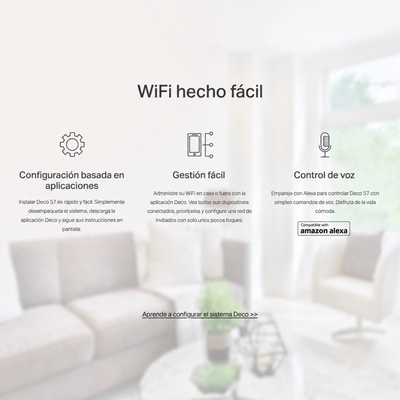 DECO M4(3-PACK) ROUTER TPLINK MESH  M4 WIFI 5  (3 PACK) - 8