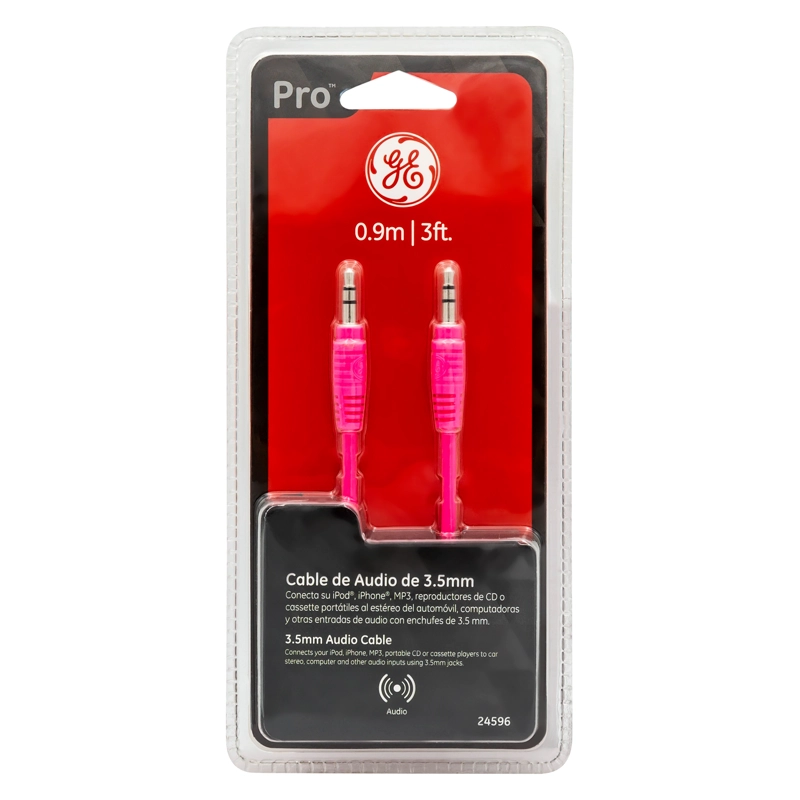 CABLE AUXILIAR GE PINK 0,90 MTS - 2