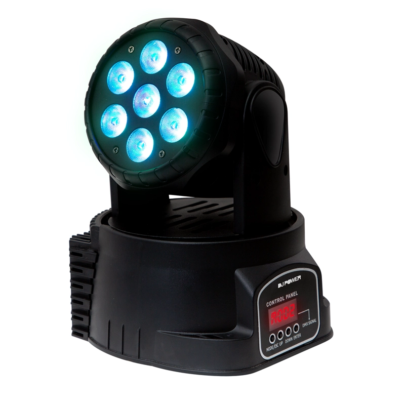 CABEZA MOVIL LED DMX RITMICA 56W DJPOWER OPEN BOX - 2