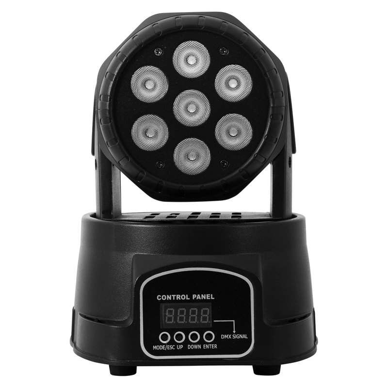 CABEZA MOVIL LED DMX RITMICA 56W DJPOWER OPEN BOX - 4