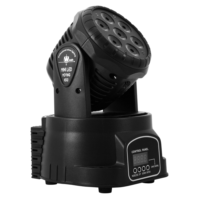 CABEZA MOVIL LED DMX RITMICA 56W DJPOWER OPEN BOX - 5