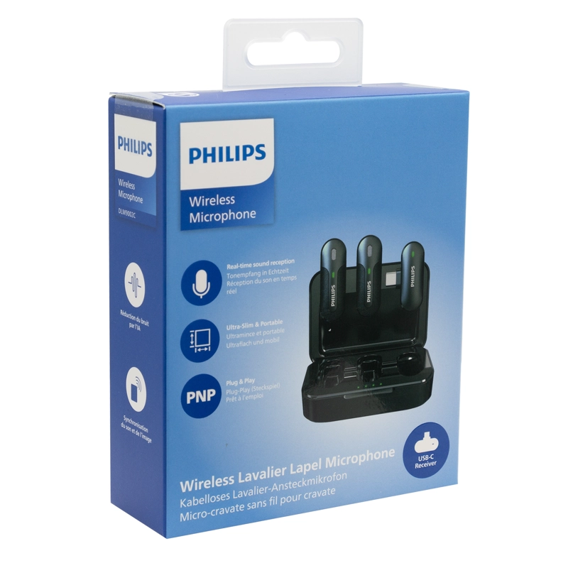 MICROFONO INALAM. DOBLE CONECT. C DLM9002C/74 - 3