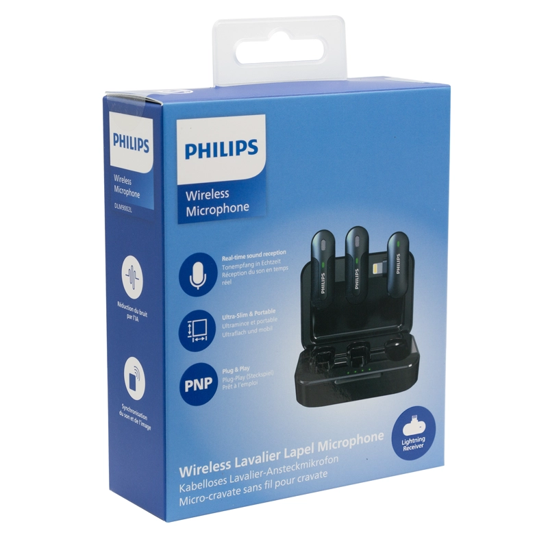 MICROFONO DOBLE COMPATIBLE CON LIGHTNING DLM9001L/74 - 2
