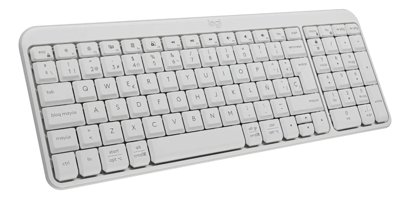 TECLADO LOGITECH K250 BLANCO (ESP) (920-013446) - 1
