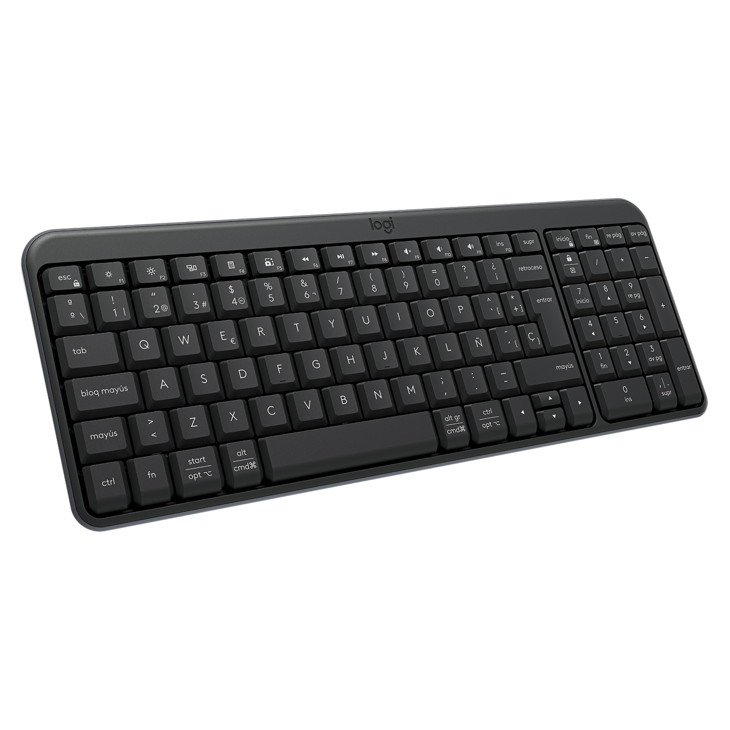 TECLADO LOGITECH K250 GRAFITO (ESP) - 3