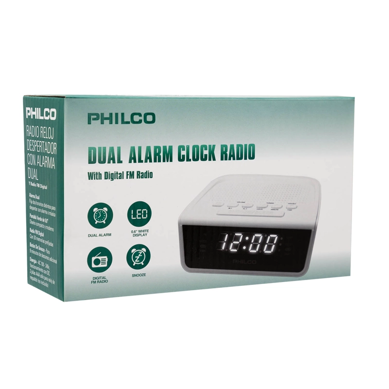 RADIO RELOJ PAR2106 PHILCO - 1