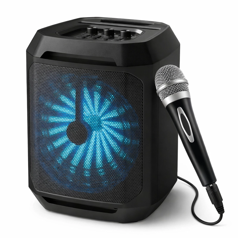 PARLANTE PHILIPS TA2208 + MICROFONO DM250 - 1