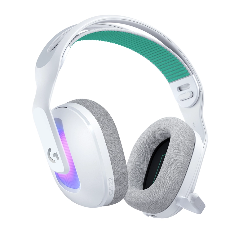 AUDIFONOS GAMER LOGITECH G522 WHITE LIGHTSPEED - 4