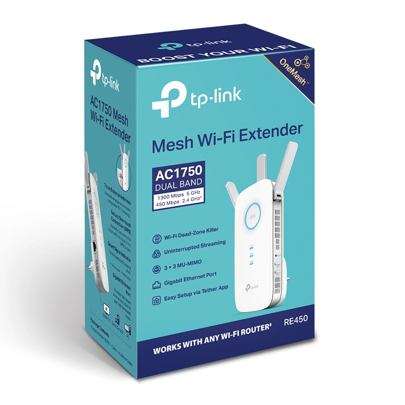 REPETIDOR WI-FI TP-LINK RE450 AC1750 - 3
