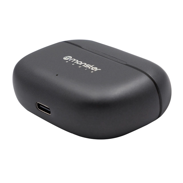 AUDIFONOS BLUETOOTH TRUE WIRELESS MONSTER TW18 METAL GREY - 3