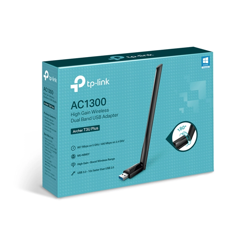 ADAPTADOR USB INAL.AC1300 ALTA GANANCIA DUAL BAND - 2