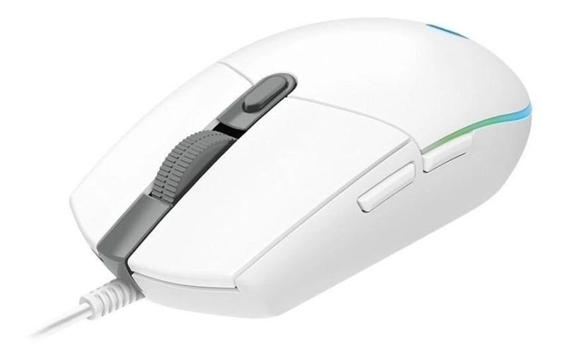MOUSE LOGITECH G203 LIGHTSYNC WHITE - 3