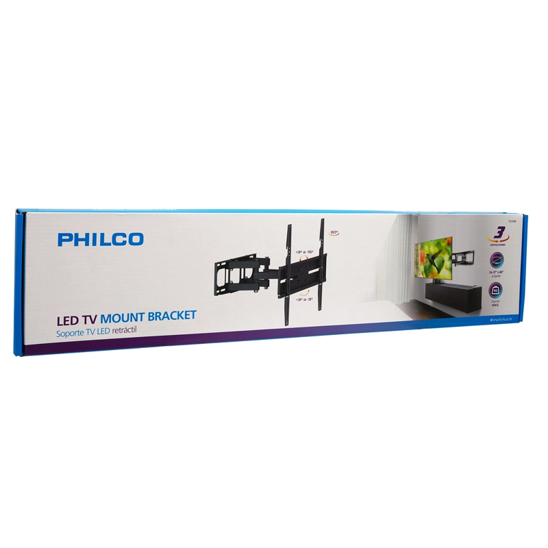 SOPORTE TV PARA 37 A 80 PULG CON 5 ARTICULACIONES MAX 40 KG - 4