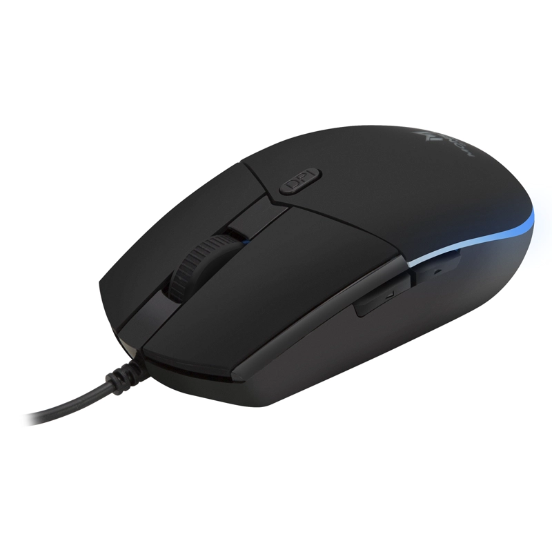 MOUSE GAMER MONSTER TIDE 3200DPI 5 BOTONES NEGRO - 2