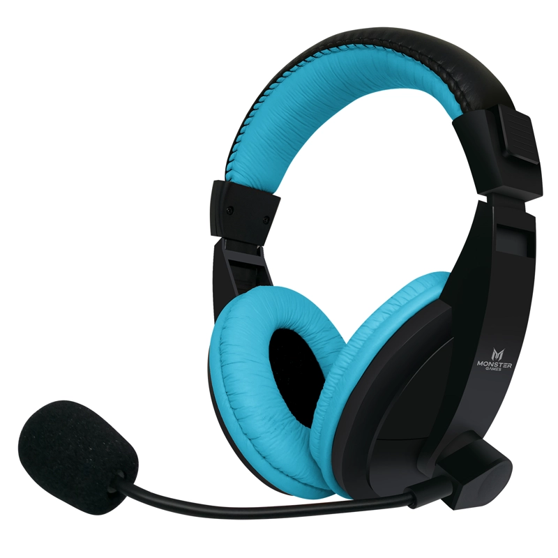 550BL HEADSET GAMER MONSTER LOUD BLUE - 1
