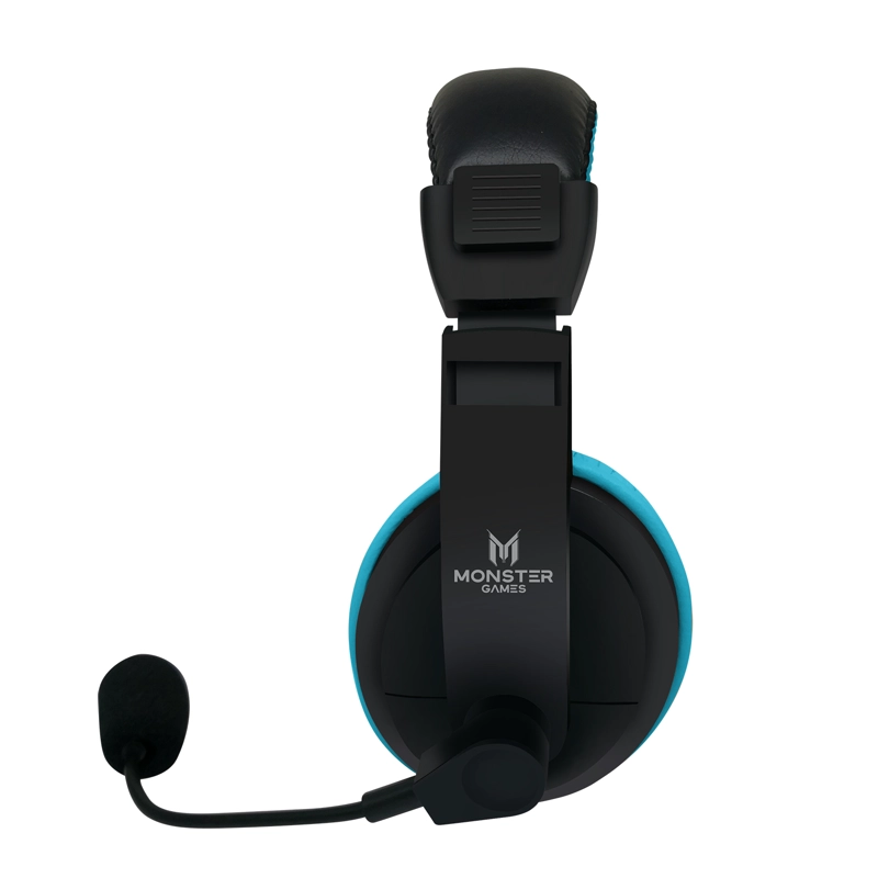 550BL HEADSET GAMER MONSTER LOUD BLUE - 2