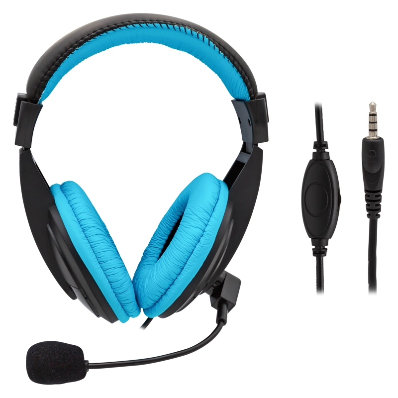 550BL HEADSET GAMER MONSTER LOUD BLUE - 3