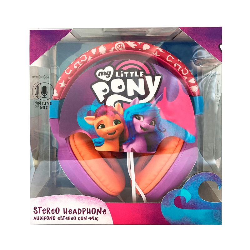 HP503057MOV-NOC AUDIF TEEN MY LITTLE PONY ALAMBRICO - 1
