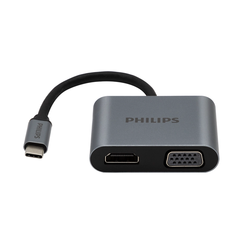 ADAPTADOR USB-C A HDMI 4K + VGA - 1