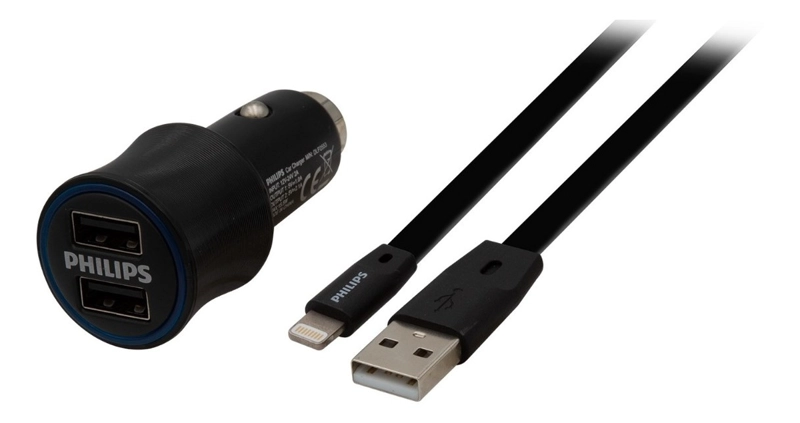 CABLE LIGHTING + CARGADOR DE AUTO USB DLP2553+DLC2508 - 2