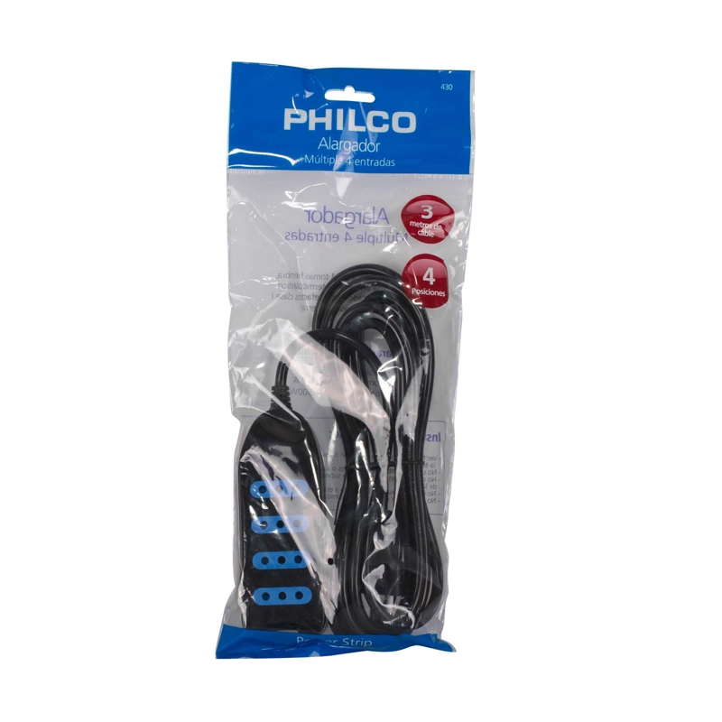 EXT. MULTIPLE 4 POS. 3.00 MTS NEGRA PHILCO - 1