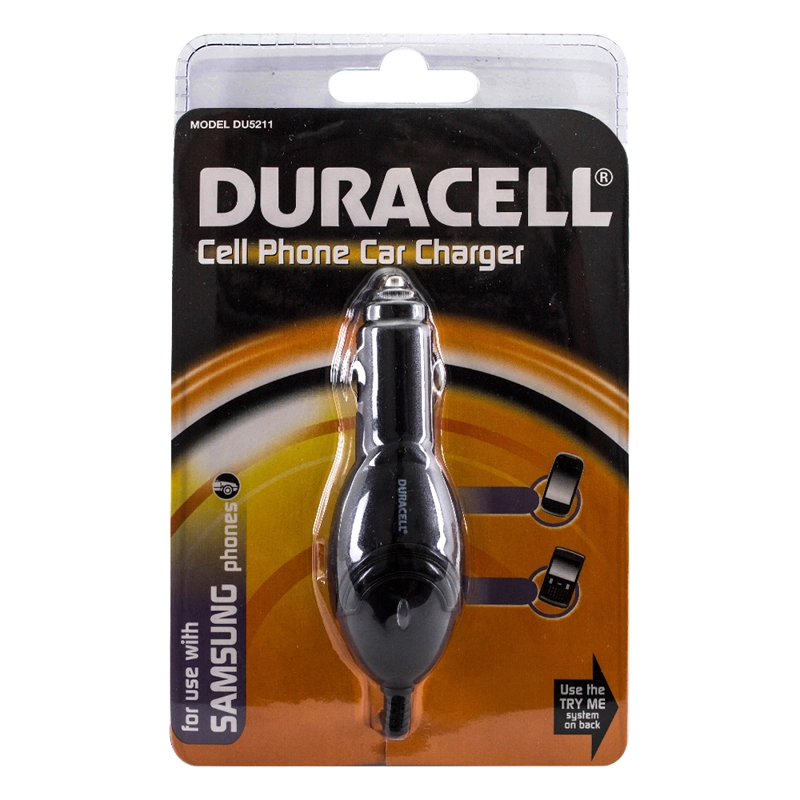 CARGADOR RAPIDO 12V MICRO USB DURACELL - 1