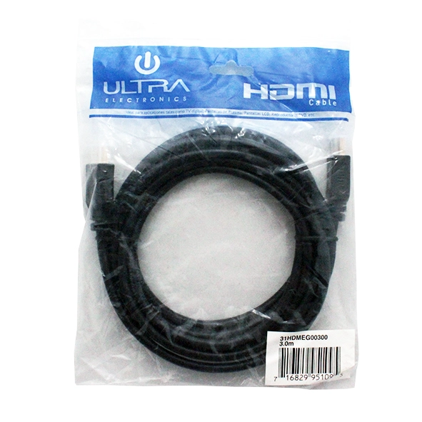 CABLE HDMI 1.4  3 METROS DE LARGO - 3