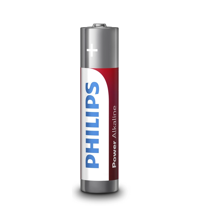 BLISTER 4 UNIDADES PILA ALCALINA AAA PHILIPS - 1