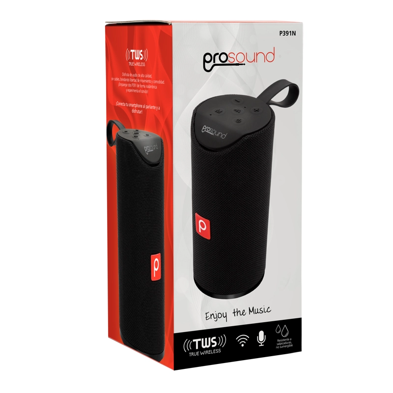 PARLANTE INALAMBRICO PORTATIL PROSOUND COLOR NEGRO - 6