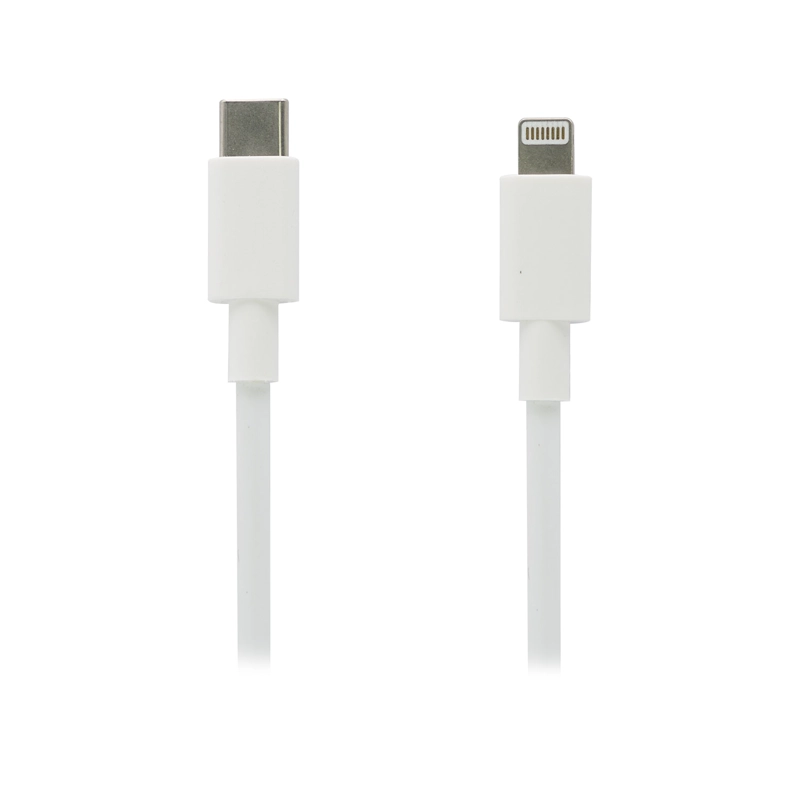 CABLE USB-C A COMPATIBLE CON LIGHTNING 27W BLANCO - 3