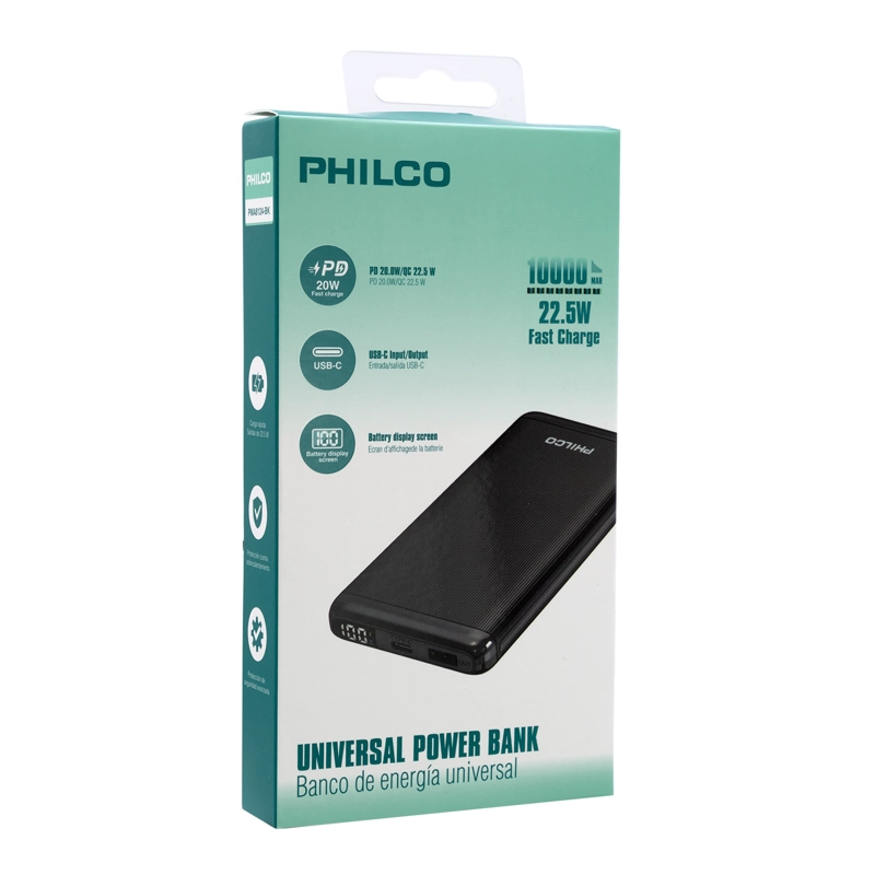 POWERBANK PHILCO 10.000 CARGA RAPIDA - 7