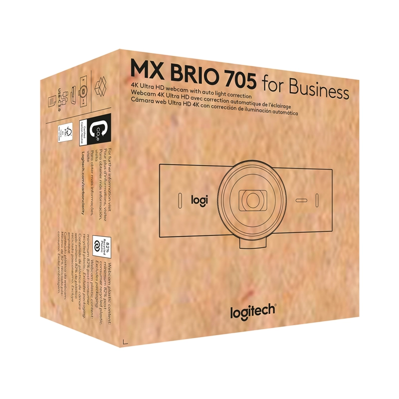 WEBCAM LOGITECH MX BRIO 705 FOR BUSINESS GRAFITO - 9