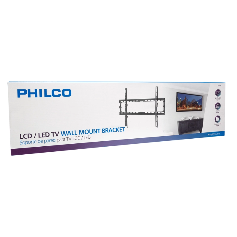 SOPORTE TV FIJO DE PARED 37' A 86' – HASTA 45 KG - 3