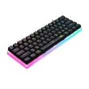 K605 TECLADO GAMER MECANICO ALAMBRICO GIGANTE 58 CM MULTICOLOR - 5