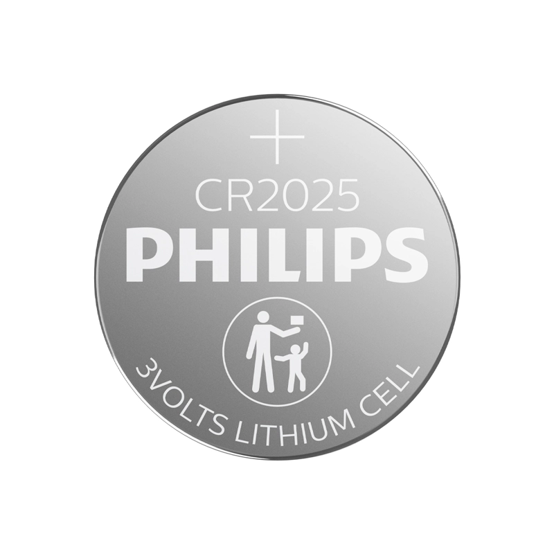 BATERIA CR2025 X 5 UNIDADES PHILIPS - 2
