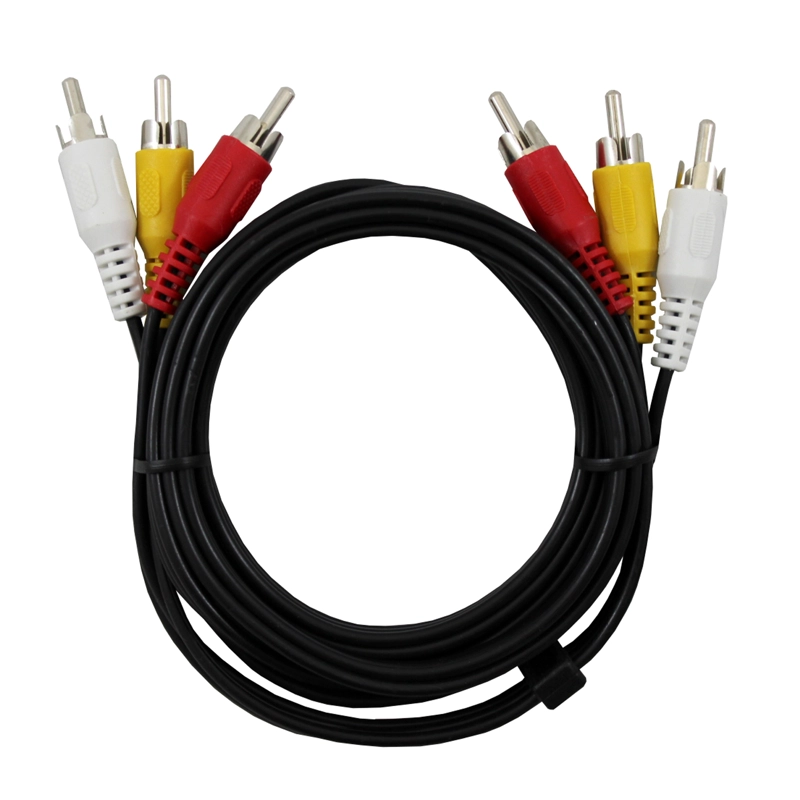 CABLE 3 PLUG RCA A 3 PLUG RCA 1,80 MTS - 1