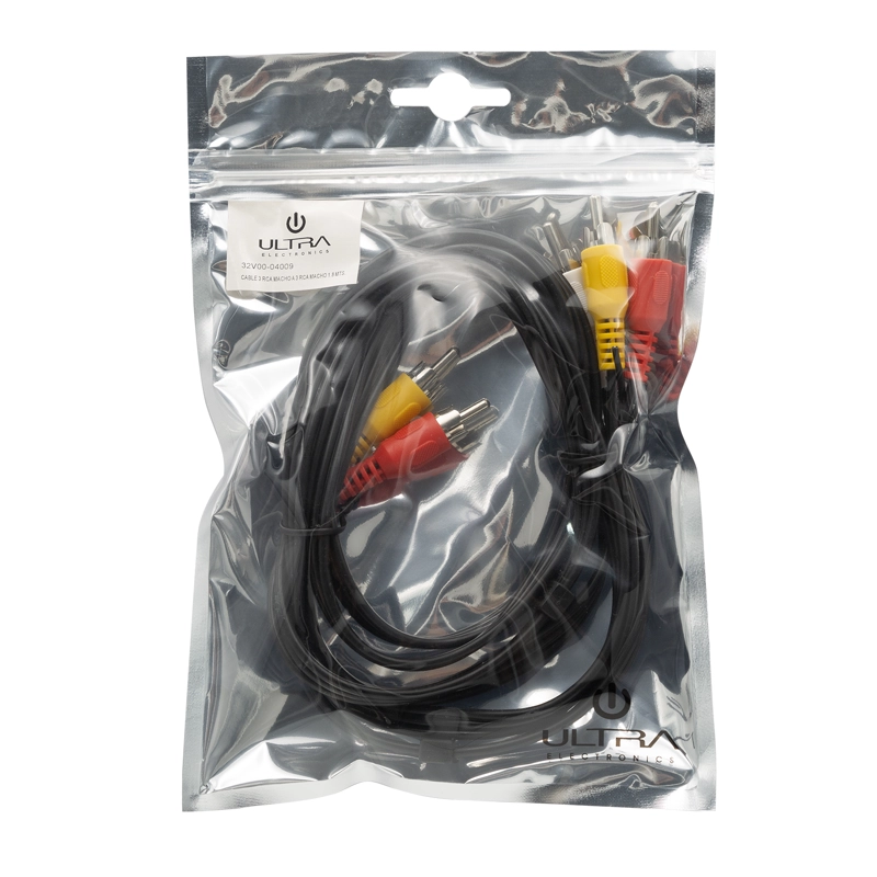 CABLE 3 PLUG RCA A 3 PLUG RCA 1,80 MTS - 2