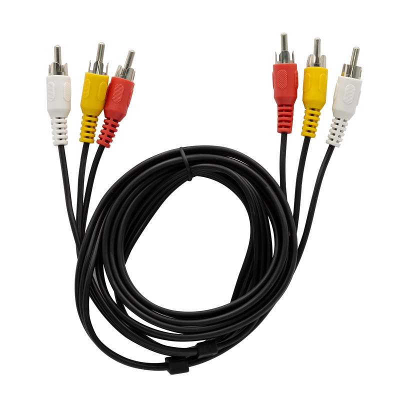 CABLE 3 PLUG RCA A 3 PLUG RCA 1,80 MTS - 8