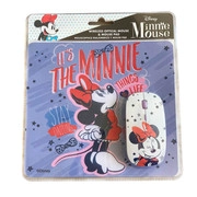 KIT MOUSE INALAMBRICO + MOUSE PAD MINNIE OPEN BOX - 5