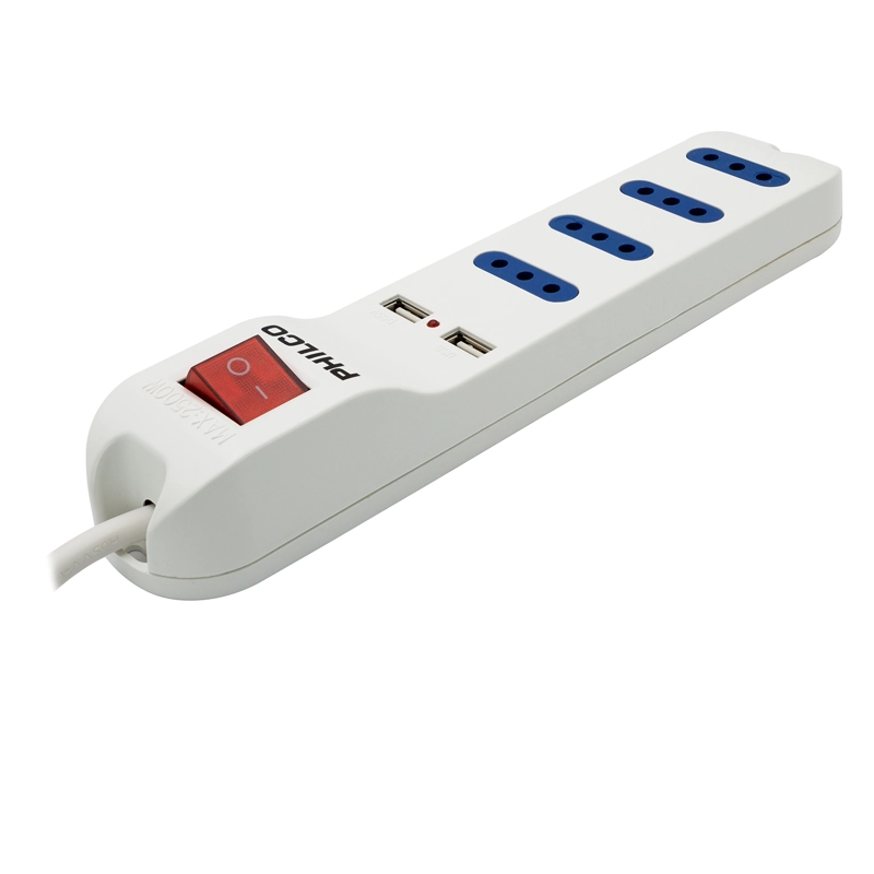 EXTENSION XT41 USB 4 POSICIONES BLANCO OPEN BOX - 2