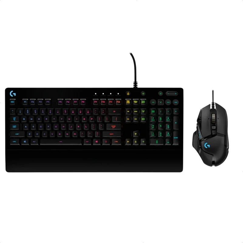 COMBO LOGITECH G213 + MOUSE G502 HERO - 1