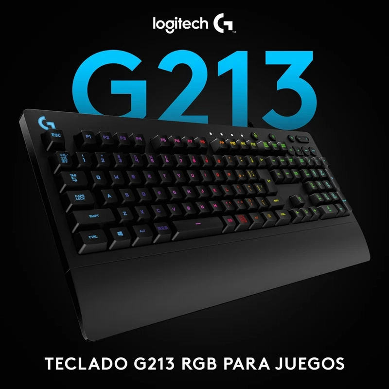 COMBO LOGITECH G213 + MOUSE G502 HERO - 6