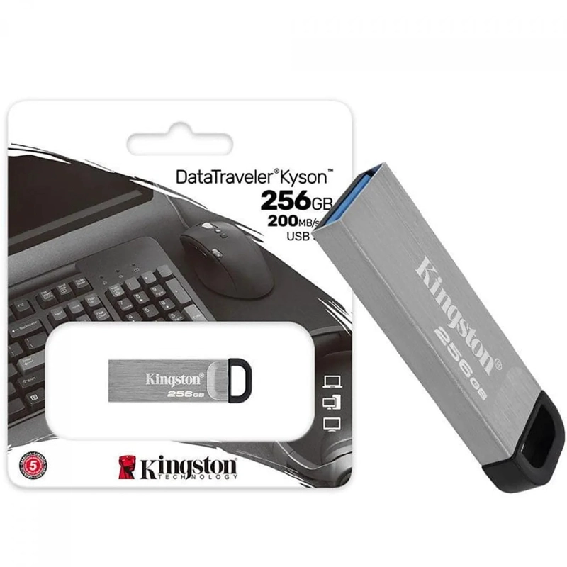PENDRIVE KINGSTON KYSON 256 GB - 5