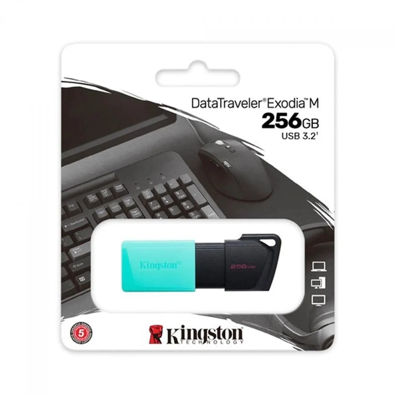 PENDRIVE KINGSTON EXODIA M 256 GB - 6