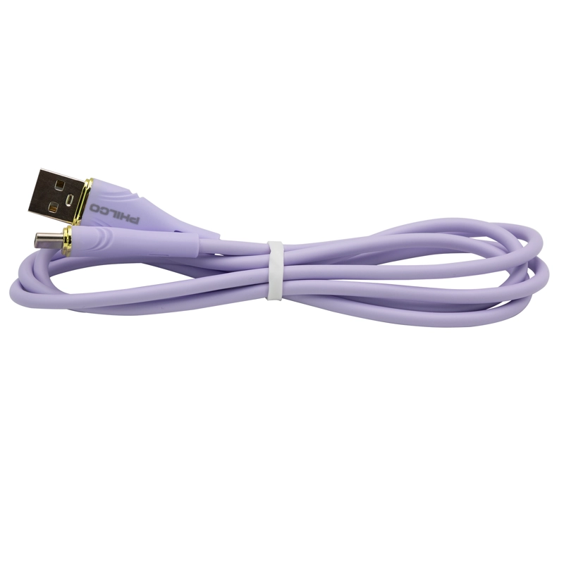 CABLE PHILCO USB-A A USB-C 1,2 M PURPURA - 1